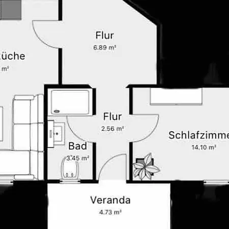 Schoenes 2 Zimmer Apartment An Der Stadt Grenze Mit Klimaanlage Blankenfelde-Mahlow Zewnętrze zdjęcie