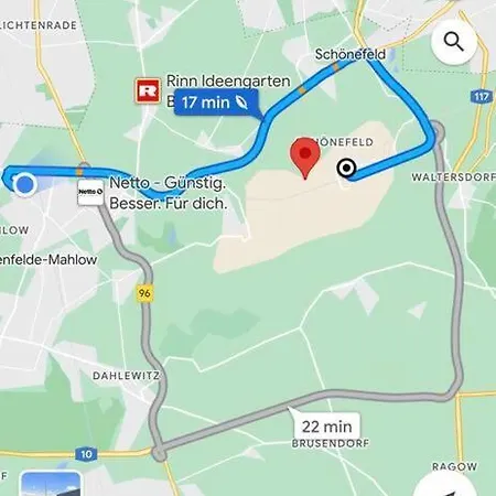 Schoenes 2 Zimmer Apartment An Der Stadt Grenze Mit Klimaanlage Blankenfelde-Mahlow Zewnętrze zdjęcie